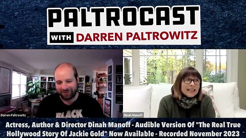 Dinah Manoff On Her Book "The Real True Hollywood Story Of Jackie Gold," Audible, "Grease" & More