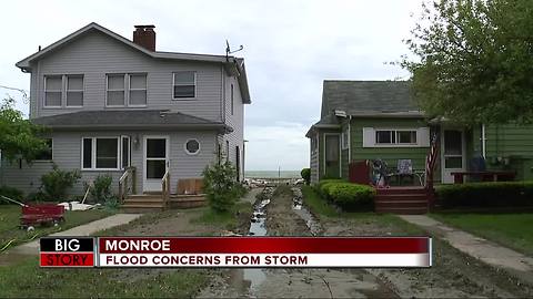 Monroe County residents brace for flooding as storms move in to metro Detroit