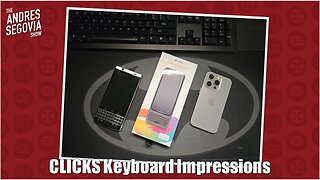 Unboxing And Impressions Of The CLICKS Keyboard Case For iPhone!