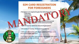 Mandatory SIM Card Registration Requirement - Philippines