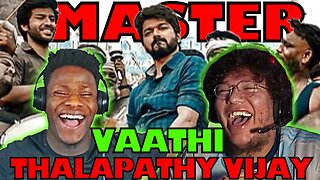 American & British React to Master - Vaathi Coming Video | Thalapathy Vijay | Anirudh Ravichander