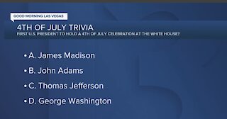 Trivia: Which president held first celebration