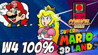 [COMICAL GAMES] Scrubby Plays: Super Mario 3D Land Episode 4 - World 4 100%!