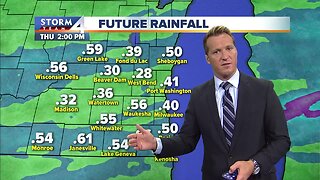 More rain moving in Wednesday morning