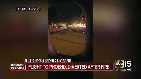 Flight heading for Phoenix makes emergency landing
