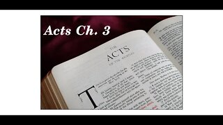 Acts Chapter 3