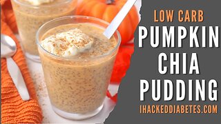 Pumpkin Chia Pudding Recipe | Low Carb Chia Pudding Recipe