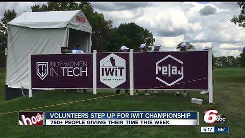 Indy Women in Tech Championship tees off at Brickyard Crossing