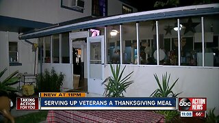 Liberty Manor provides a Thanksgiving meal for veterans