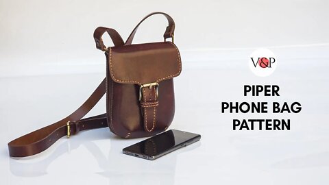 Piper Crossbody Phone Bag DIY (Pattern in Description)