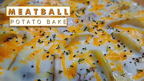 A Delicious Twist on Dinner: You Won't Believe What's in this Meatball & Potato Bake!