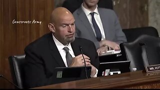 JUST IN: John Fetterman Struggles To Ask A Question At A Senate Banking Committee Hearing