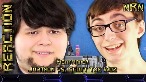 Fightmaker - "JonTron vs. Scott The Woz" Rap Battle REACTION I N.R.Nexus