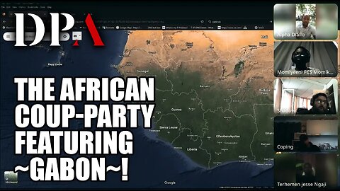 COUP-GASM!!! African Coup Party featuring Gabon! | DPA Open Mic VC