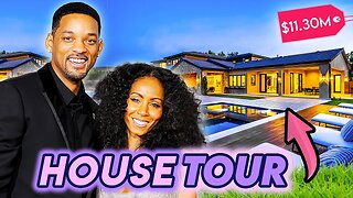 Will Smith & Jada Pinkett Smith | House Tour | New $11.3 Million Hidden Hills Mansion and More