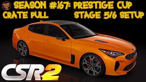 Season #167 in CSR2: Prestige Cup with KIA Stinger GT