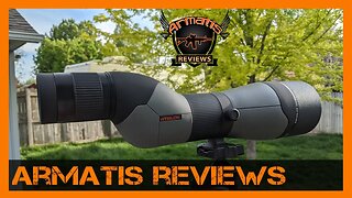 Athlon Argos HD 20-60x85 Spotting Scope Review