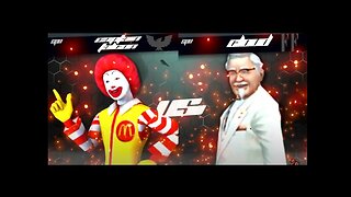 Smash Bros Mods - Ronald McDonald VS The KFC Colonel