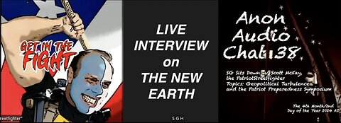 4.3.24 SG Anon Interviewing Scott McKay "Patriot Streetfighter" About The Coming Storm
