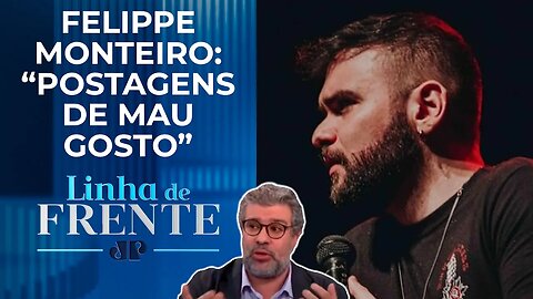 Humorista que ‘matou’ Luciano Hang posta discurso de ódio e racismo nas redes | LINHA DE FRENTE