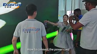 EagerLED LED Display Training Course 丨To Train Customers How To Operate LED Video Wall