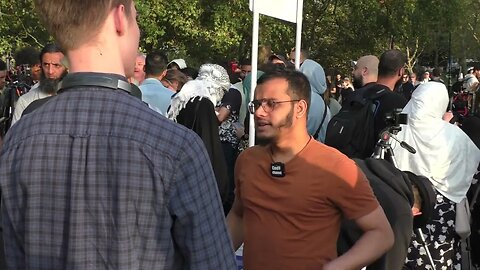 P1 Nice Dawah at Speakers Corner. Possible Shahdah.