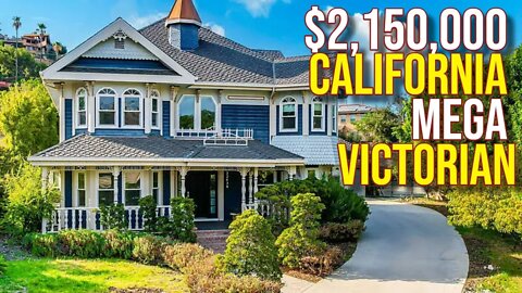 Inside $2,150,000 Mega Californian Victorian Beauty!
