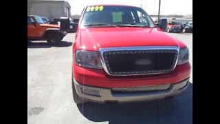 2005 FORD F-150 SUPER CAB LARIAT 4X4