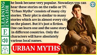 learn English through story level 3 🍁 Urban Myths | WooEnglish