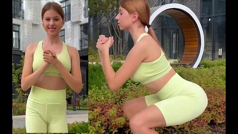 Outdoor Glutes ,#exercise ,teen , #yoga, #ballet, #girl, #haul, #gymnast ,#petite , #blonde ,