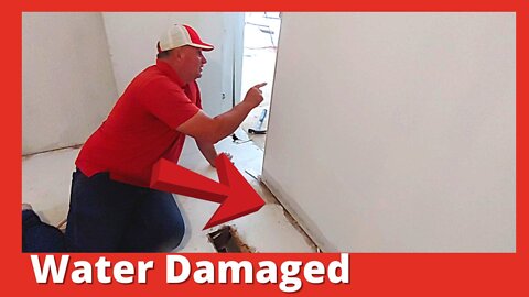 A-coil Water Damaged Floor Repair In Mobile Home