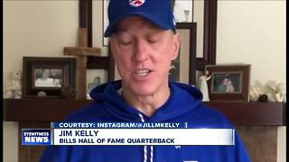 Jim Kelly prepares for cancer surgery