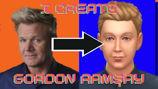 How to Make Gordon Ramsay in the Sims 4 #Shorts