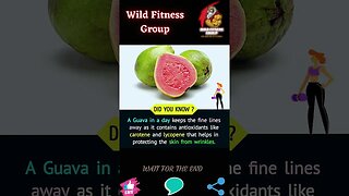 🔥Benefit of eating guava🔥#shorts🔥#wildfitnessgroup🔥15 January 2023🔥