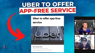 Uber To Offer APP-FREE Service