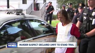 Judge deems murder suspect mentally incompetent to stand trial