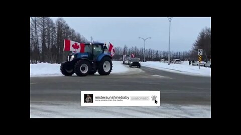 QUEBEC CONVOY HAS STARTED