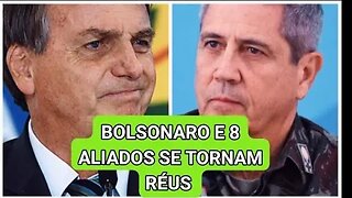 TSE Bate o martelo Jair bolsonaro Braga Neto e oito aliados