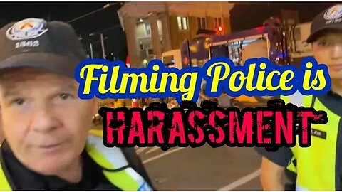 @canada_copwatch arrested on a warrant for filming in public, cops claim harassment