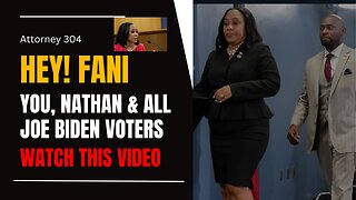 Fani Willis, Nathan Wade, & All Democrat Voters Need Watch This Video