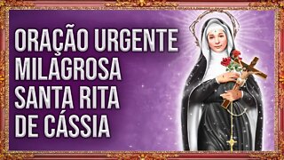 Oração Santa Rita de Cássia para Alcançar uma Graça! ♥