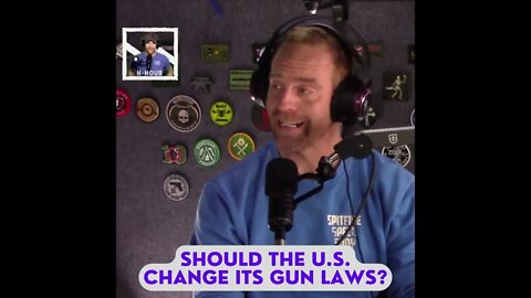 Should the USA change its gun laws? Clip from H-Hour #187