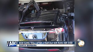 California mother sues Tesla after toddler son runs her over