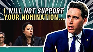 Hawley confronts Biden nominee who argued to shut down churches while BLM protested in the streets