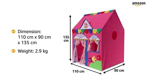 Buy Homecute Hut Theme Kids Toys Jumbo Size Play Tent House for Boys and Girls Pink Online at Low Pr
