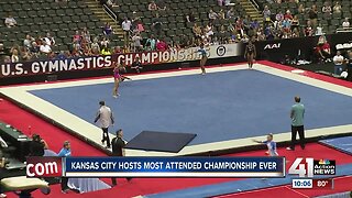 Kansas City hosts U.S. Gymnastics Championships