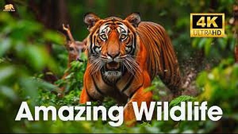 Amazing Wildlife 4K Ultra HD With Names.🐯🐯🐯