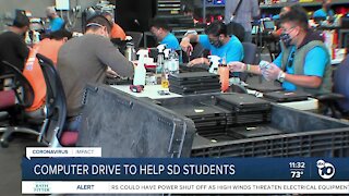 Computer drive to help San Diego students