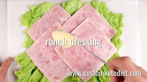 Keto Ham and Cheese Wraps | Keto Diet Recipes