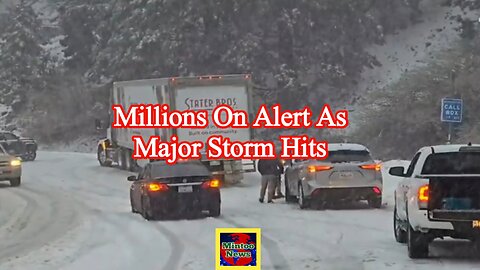 Millions on alert as major storm hits West